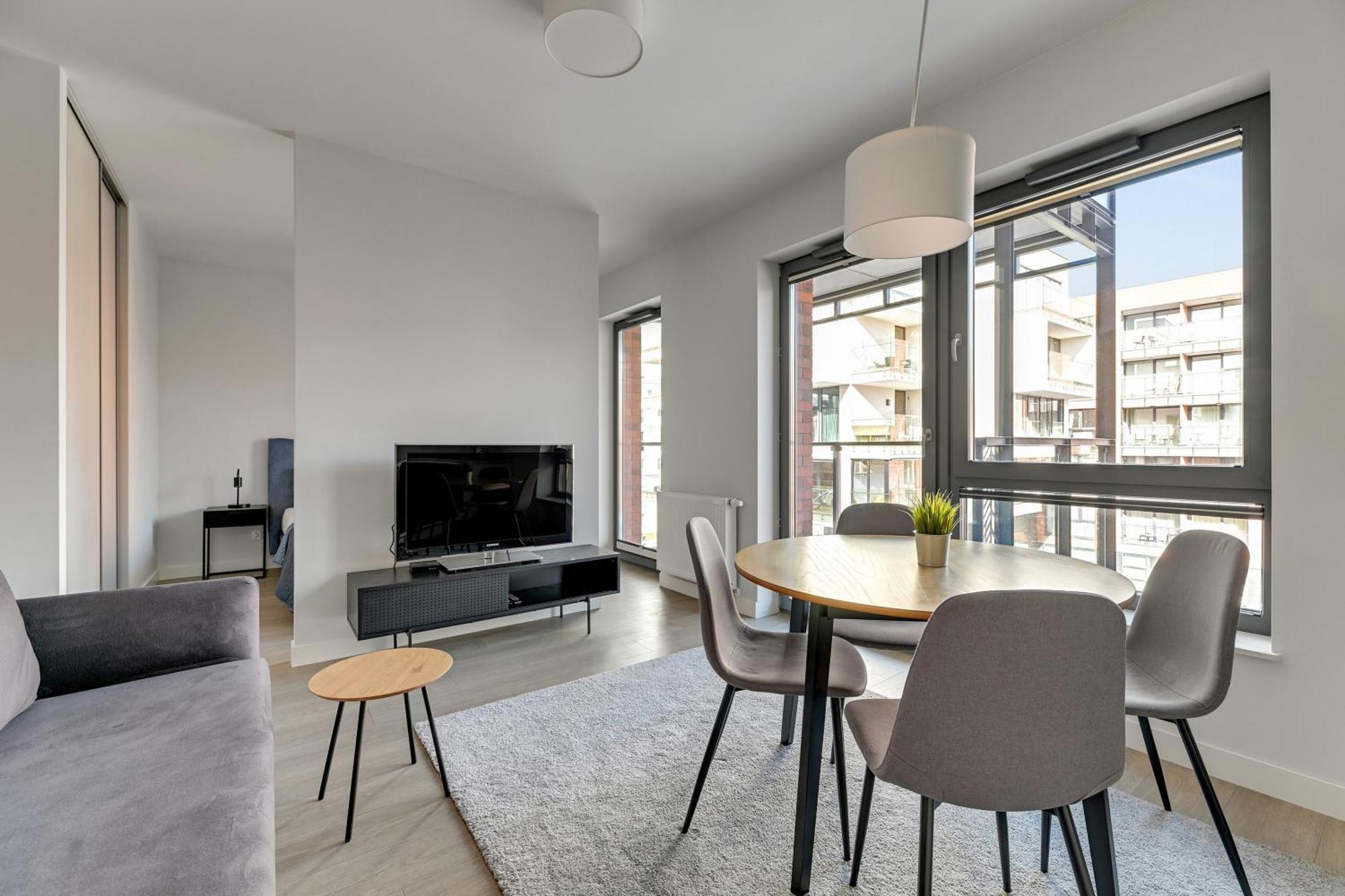 גדנסק Scala City Center Apartments & Studio By Lion Apartments מראה חיצוני תמונה
