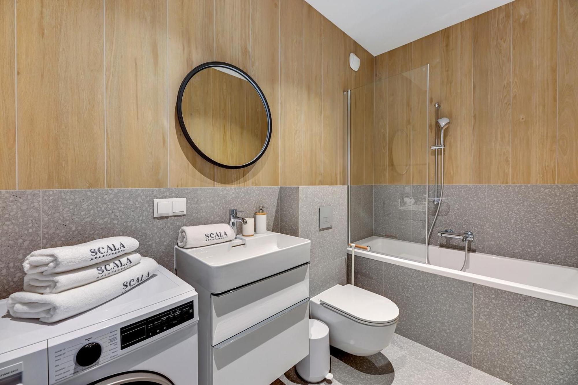 גדנסק Scala City Center Apartments & Studio By Lion Apartments מראה חיצוני תמונה