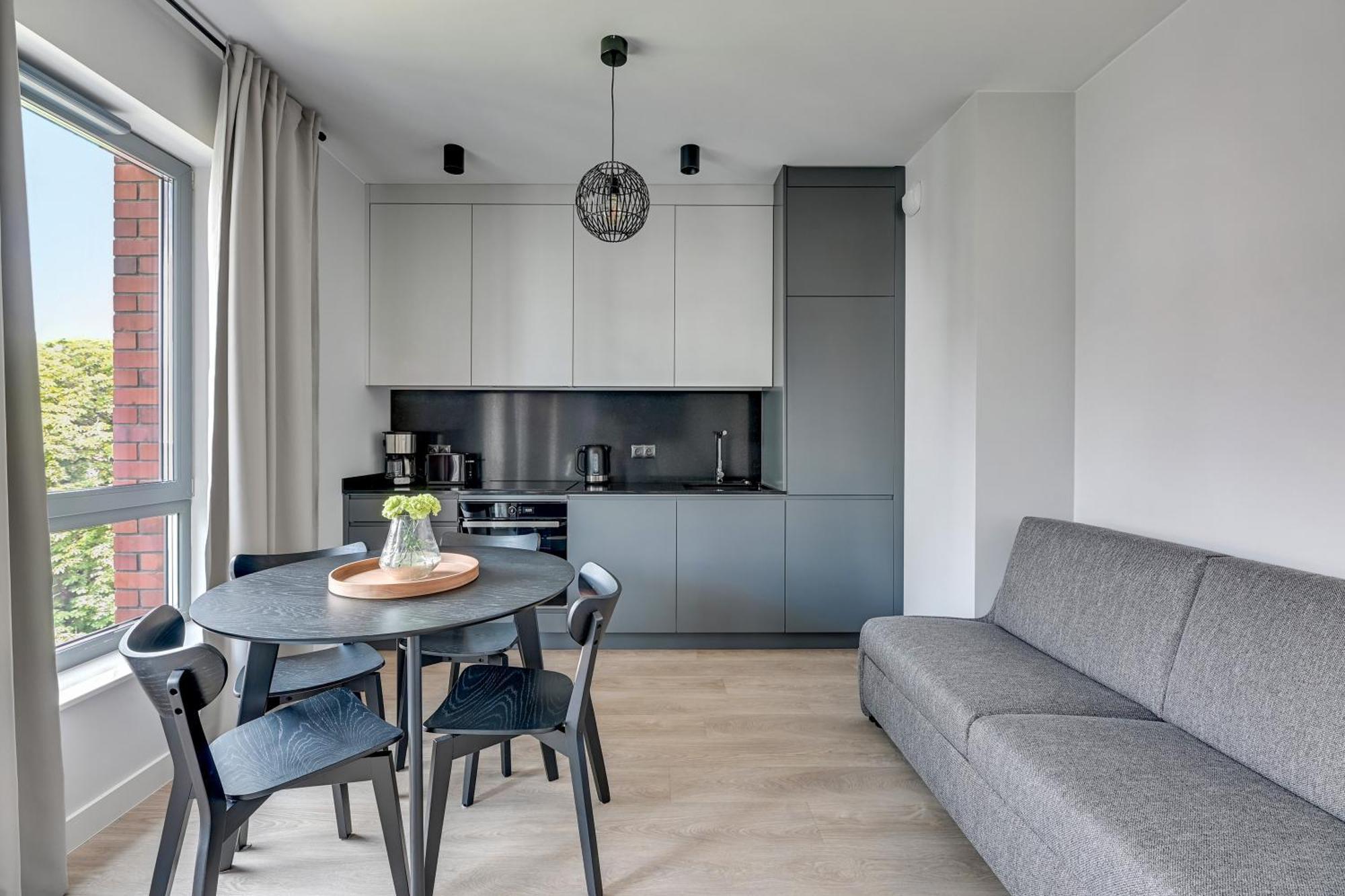 גדנסק Scala City Center Apartments & Studio By Lion Apartments מראה חיצוני תמונה