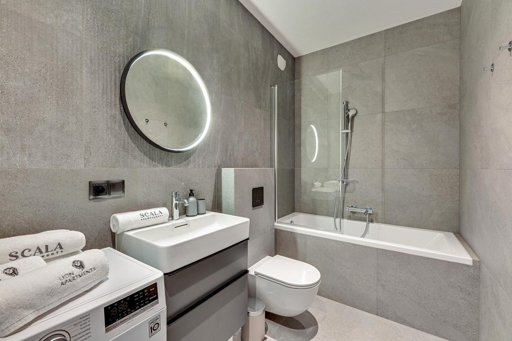 גדנסק Scala City Center Apartments & Studio By Lion Apartments מראה חיצוני תמונה