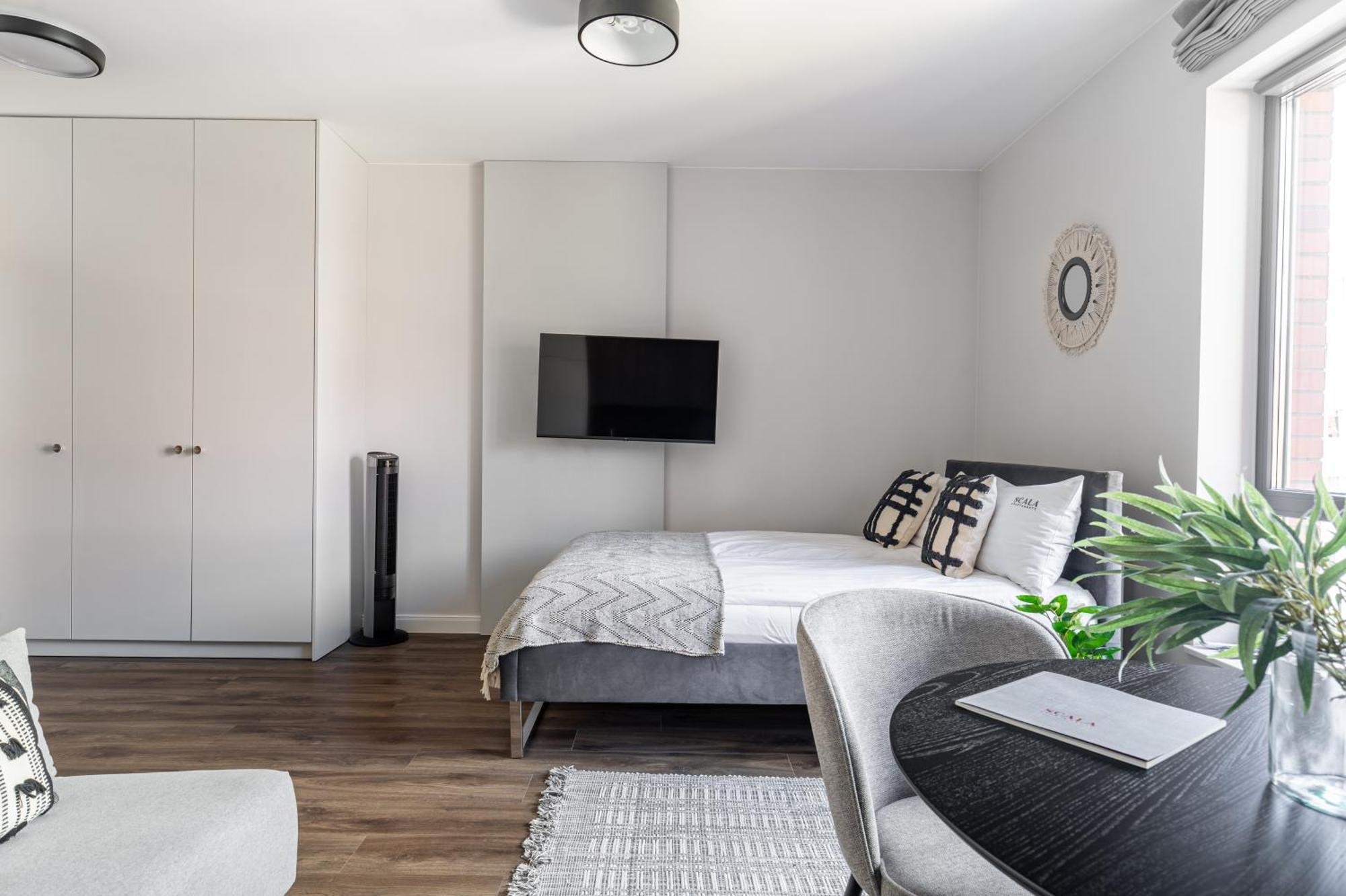 גדנסק Scala City Center Apartments & Studio By Lion Apartments מראה חיצוני תמונה