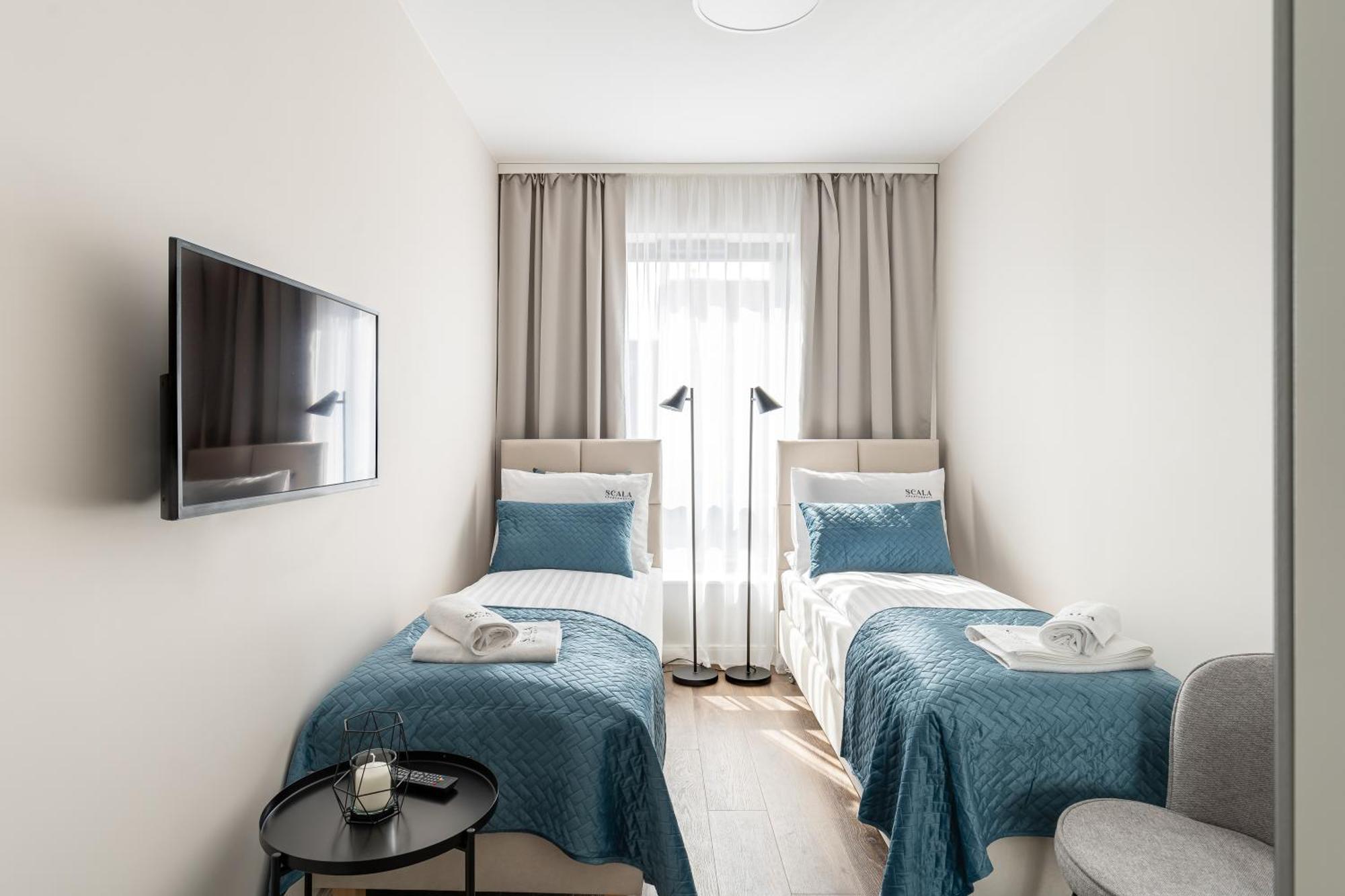 גדנסק Scala City Center Apartments & Studio By Lion Apartments מראה חיצוני תמונה
